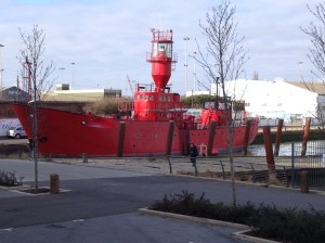 Lightship 21 in Gillingham
