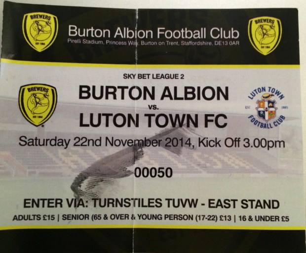 burton ticket